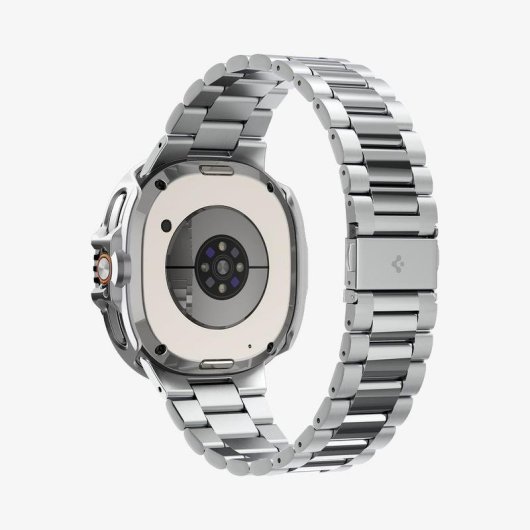 Protectora Spigen Bezel Tune Pro para Samsung Galaxy Watch 8 Classic 46mm Plata