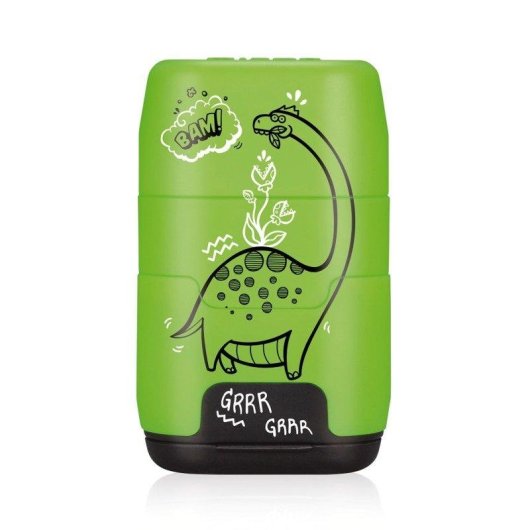 Apuntatore Compattissimo Milan Million Years Ago con 2 Gomme di Ricambio Verde