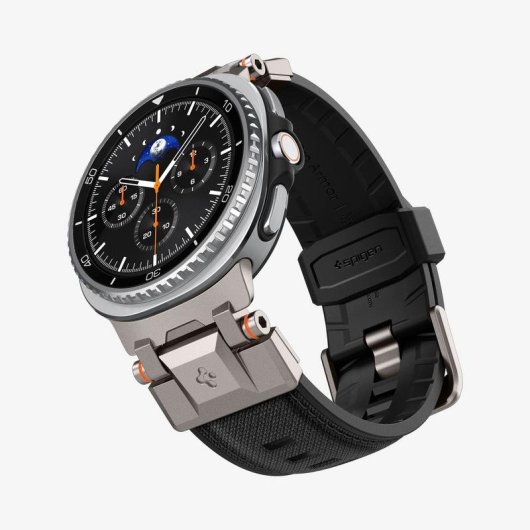 Pulsera Spigen DuraPro Armor para Samsung Galaxy Watch 8 (40mm) Negro TPU