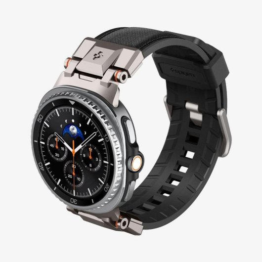 Pulsera Spigen DuraPro Armor para Samsung Galaxy Watch 8 (40mm) Negro TPU
