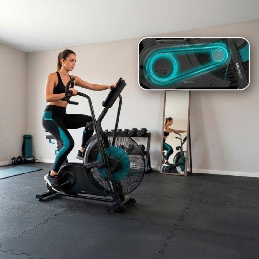 Bicicleta Fija Cecotec Drumfit WOD Rider Ultimate Resistencia al Aire 150 kg