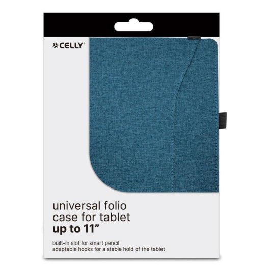 Funda Celly UNIFOLIOTAB11BL Folio Universal 11" Azul