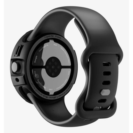Funda Spigen Liquid Air pour Google Pixel Watch 4 (45mm) Noir TPU