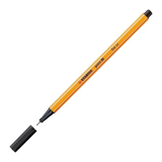 Rotulador STABILO Point 88 Punta Fina 0.4mm Estuche 6 Unidades
