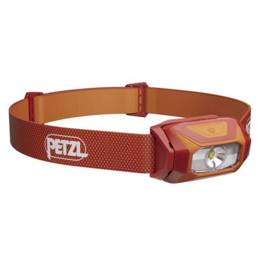 Linterna Petzl Tikkina Roja con Cinta para Cabeza LED 100 Lúmenes
