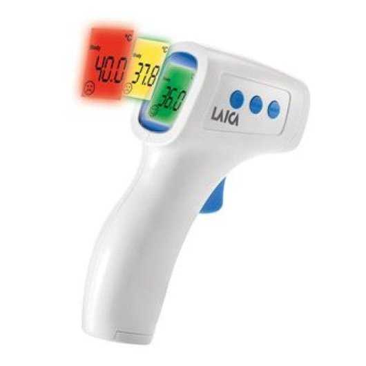 Termómetro Infrarrojo Laica TH1003 Frente, Ambiente y Líquidos