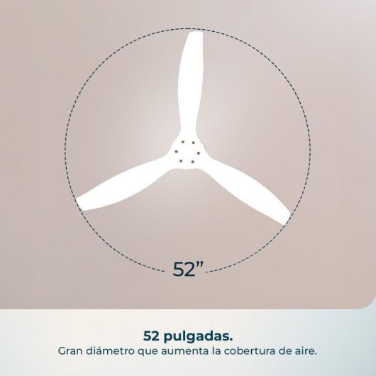 Ventilador de Techo Cecotec EnergySilence Aero 5400 40W 6 Velocidades Mando a Distancia Silencioso Temporizador Función 