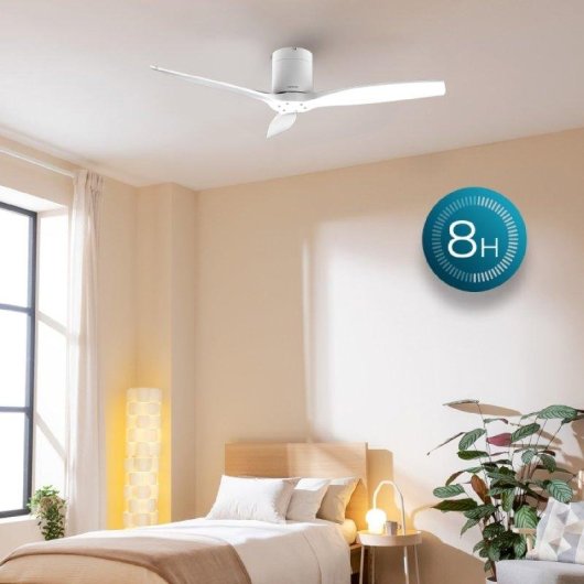 Ventilador de Techo Cecotec EnergySilence Aero 5400 40W 6 Velocidades Mando a Distancia Silencioso Temporizador Función 