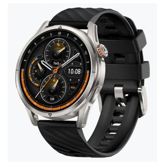 KOSPET MAGIC R10 Bluetooth GPS 46mm AMOLED Silber Schwarz Einheitsgröße Wasserdicht IP69K Pulsmesser