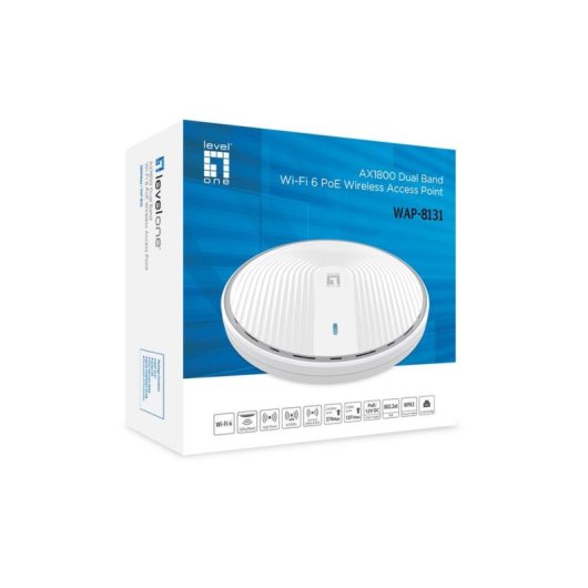 Punto de Acceso Inalámbrico LevelOne WAP-8131 Dual-Band 1800 Mbit/s PoE