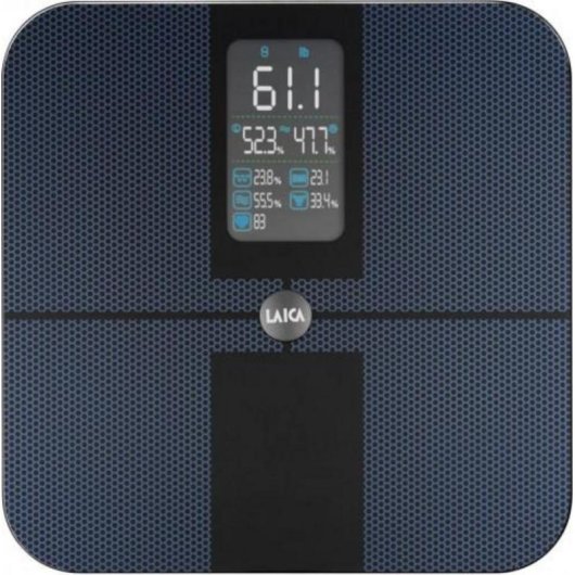 Báscula Inteligente Laica PS7025 Hasta 180 kg Precisión 100 g Bluetooth App LCD