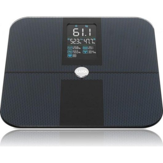 Báscula Inteligente Laica PS7025 Hasta 180 kg Precisión 100 g Bluetooth App LCD