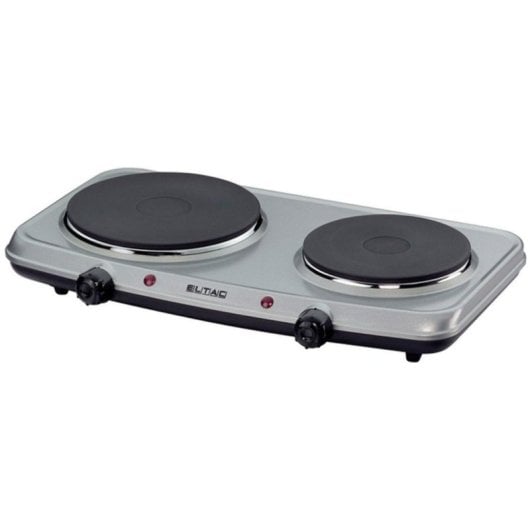 Placa de Cocción Rommelsbacher DK28 Plata Encimera 2 Zonas 2500 W