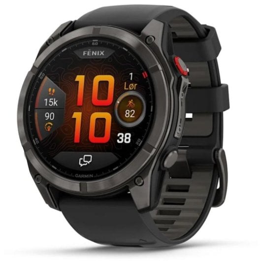 Garmin fēnix 8 Pro Bluetooth GPS NFC 51mm AMOLED Noir Unisexe Étanche 10ATM