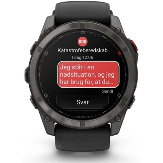 Garmin fēnix 8 Pro Bluetooth GPS NFC 51mm AMOLED Noir Unisexe Étanche 10ATM