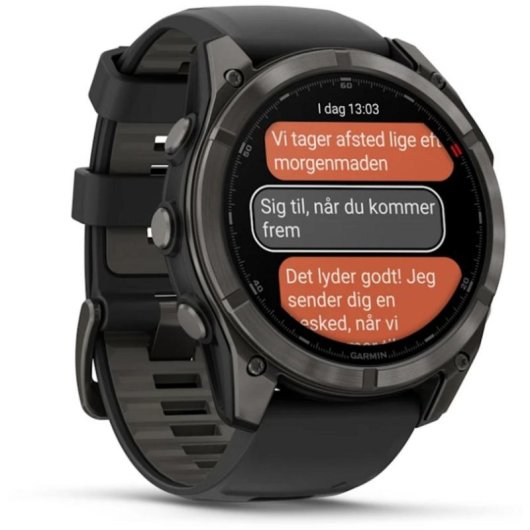 Garmin fēnix 8 Pro Bluetooth GPS NFC 51mm AMOLED Noir Unisexe Étanche 10ATM