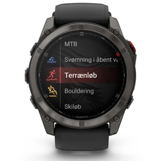 Garmin fēnix 8 Pro Bluetooth GPS NFC 51mm AMOLED Noir Unisexe Étanche 10ATM