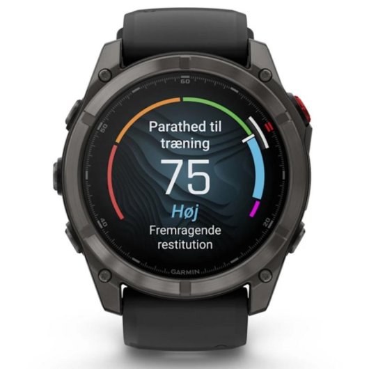 Garmin fēnix 8 Pro Bluetooth GPS NFC 51mm AMOLED Noir Unisexe Étanche 10ATM