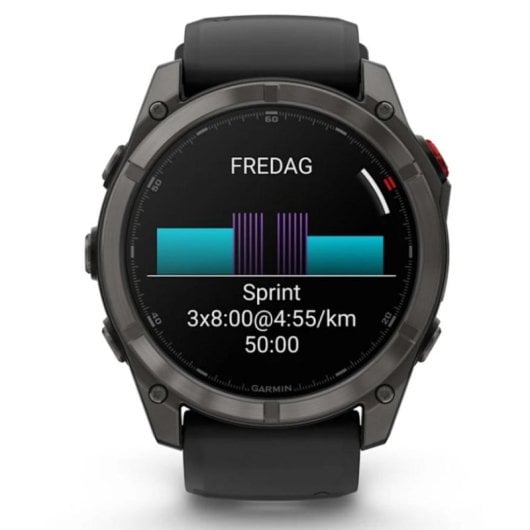 Garmin fēnix 8 Pro Bluetooth GPS NFC 51mm AMOLED Noir Unisexe Étanche 10ATM