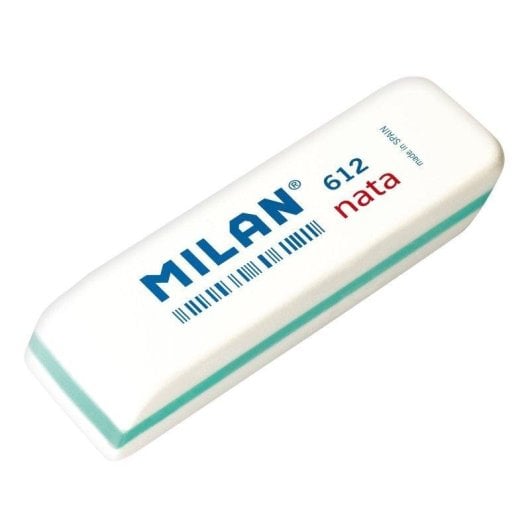 Gomma da cancellare Milan Cpm612 Set 6 Gomme Nata® Biselate