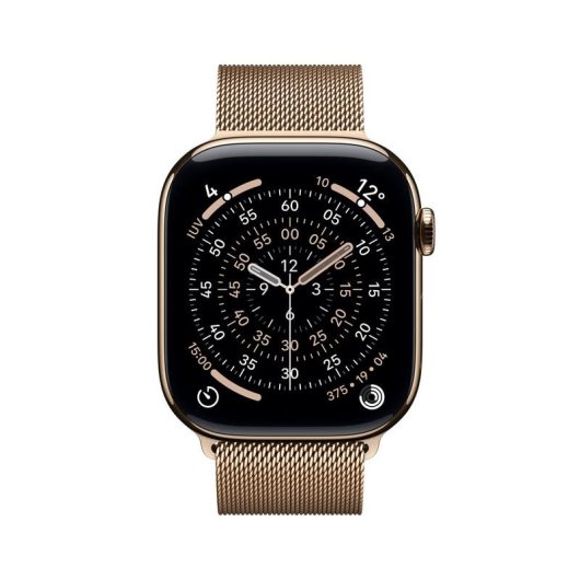 NoName Apple Watch Series 11 5G GPS 46mm Retina OLED Titane M/L Étanche 50m SpO2 Pulsomètre