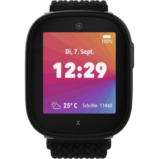 Xplora X6Play 2nd Gen eSIM 4G GPS 1,52" TFT Negro Talla Única Resistencia IP68 Alerta SOS