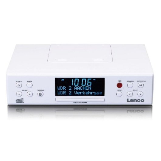 Radio Cuisine Lenco KCR-190 Analogue/Digital DAB+ FM Bluetooth 5.2