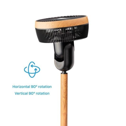 Ventilateur de Sol Clean Air Optima CA-408 Smart 26W 12 Vitesses Wi-Fi Oscillation Silencieux