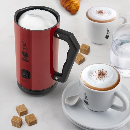 Calentador/Espumador de Leche Automático Bialetti MKF02 Rojo 150 ml