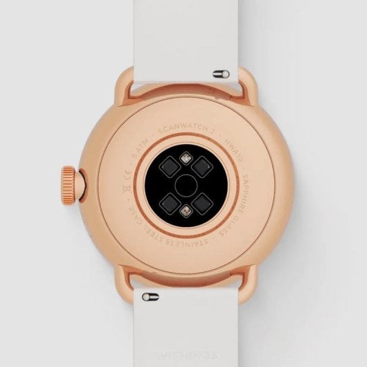 Withings ScanWatch 2 Bluetooth 38mm OLED Rose Résistance Eau 5ATM SpO2 Pulsomètre