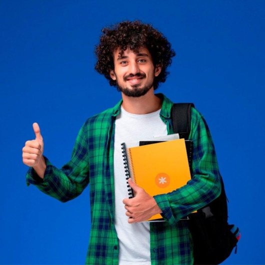 Quaderno Antartik A4 Spirale Copertina Rigida Banda Colorata Mostarda