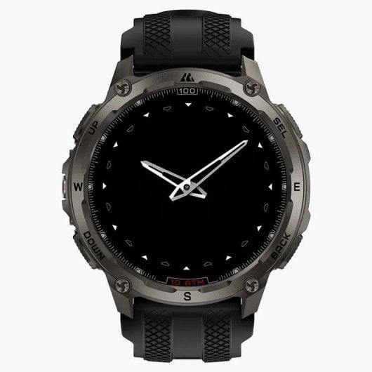 Kospet Tank T4 Bluetooth GPS 48mm AMOLED Schwarz Unisex Wasserdicht IP69K