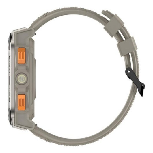 Blackview W80 Pro Bluetooth GPS 49mm TFT Gris Talla Única Resistencia Agua IP68 SpO2 Pulsómetro