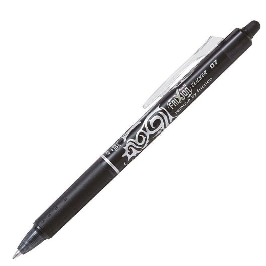 Penna Pilot FriXion Ball Clicker Cancellabile e Ricaricabile 0.7 mm Nero