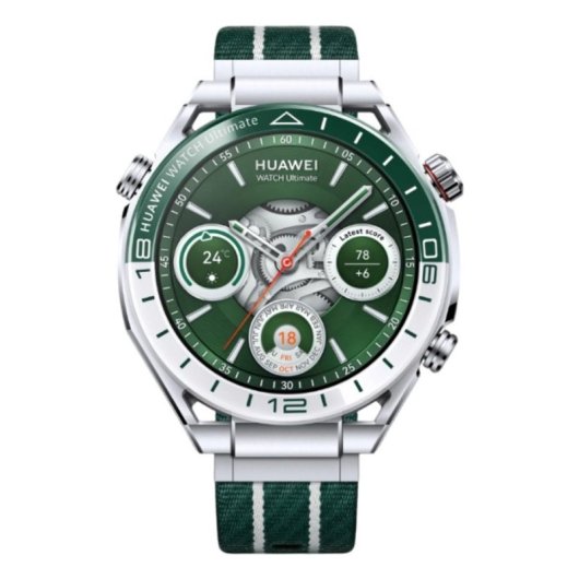 Huawei WATCH Ultimate 2 eSIM 4G GPS 47,8mm AMOLED Branco Verde Fluoroelastómero IP68 150m
