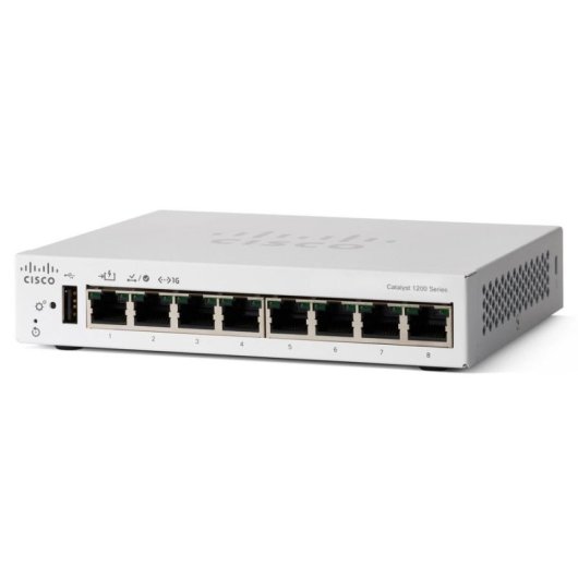 Commutateur Cisco C1200-8T-D 8 Ports Gigabit Ethernet Géré L2/L3