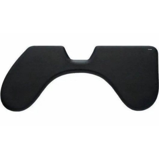 Soporte de muñecas RollerMouse Max Contour Design Negro Cuero vegano