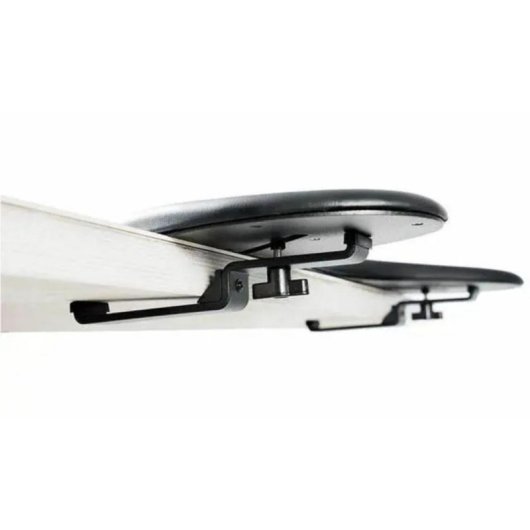 Soporte de muñecas RollerMouse Max Contour Design Negro Cuero vegano