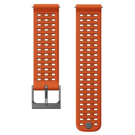 Correa de reloj Suunto S/M 22 mm silicona naranja