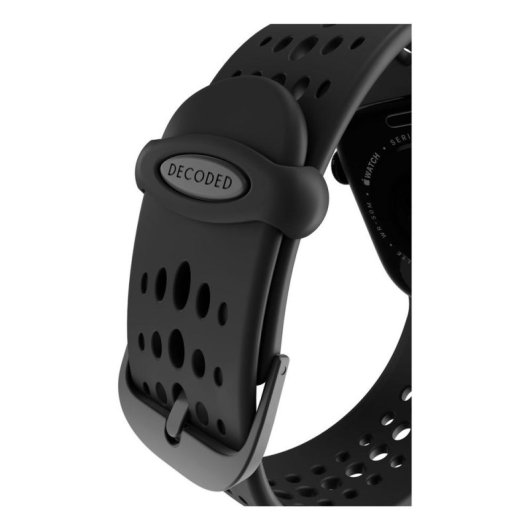 Cinturino Decoded Ares O per Apple Watch Nero Silicone