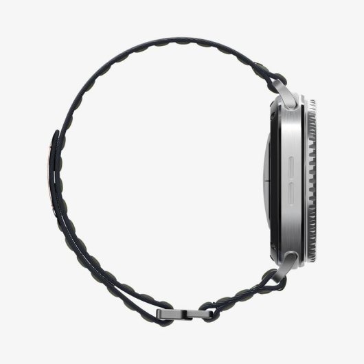 Cinturino Spigen WBF0 per Samsung Watch 8 Verde Tessuto