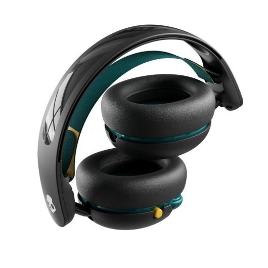 Casque Skullcandy Grom sans fil Bluetooth pour enfants avec micro et charge USB-C noir