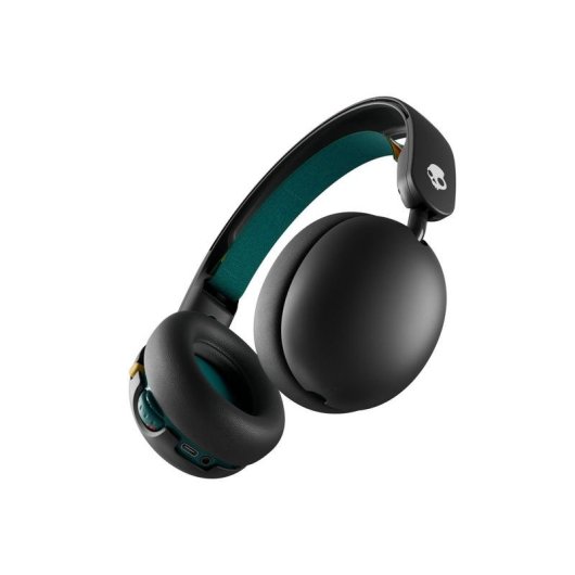 Casque Skullcandy Grom sans fil Bluetooth pour enfants avec micro et charge USB-C noir