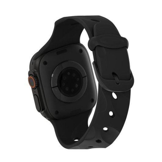 Cinturino Decoded Ares Splice per Apple Watch Nero Silicone