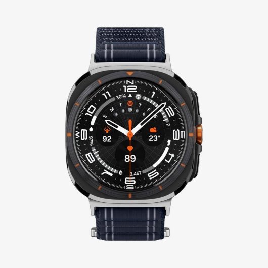 Pulseira Spigen WBF0 para Samsung Galaxy Watch Ultra Tecido Marinho