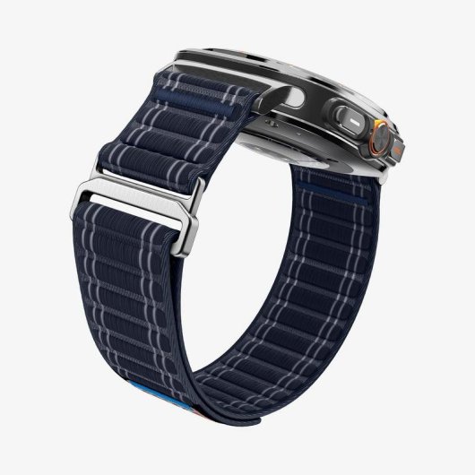 Pulseira Spigen WBF0 para Samsung Galaxy Watch Ultra Tecido Marinho