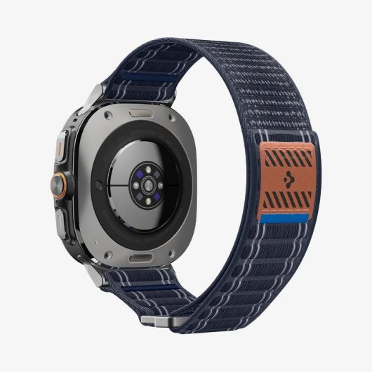 Pulseira Spigen WBF0 para Samsung Galaxy Watch Ultra Tecido Marinho