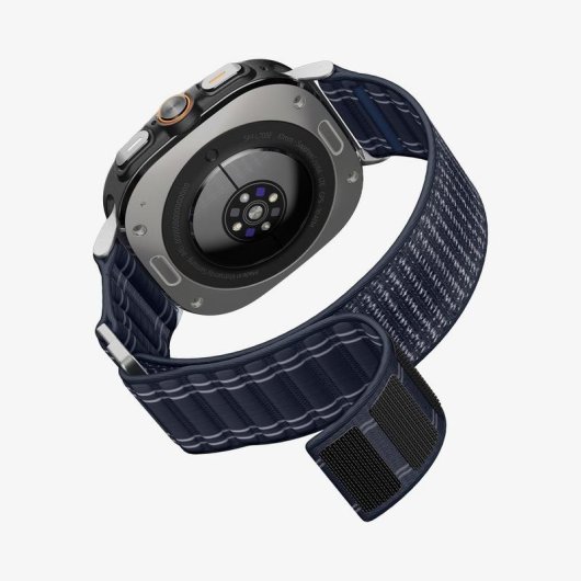 Pulseira Spigen WBF0 para Samsung Galaxy Watch Ultra Tecido Marinho