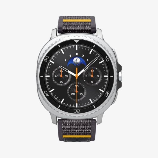 Cinturino Spigen Athlex Air per Samsung Galaxy Watch 8/8 Classic Grigio Tessuto
