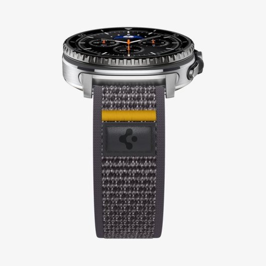 Cinturino Spigen Athlex Air per Samsung Galaxy Watch 8/8 Classic Grigio Tessuto